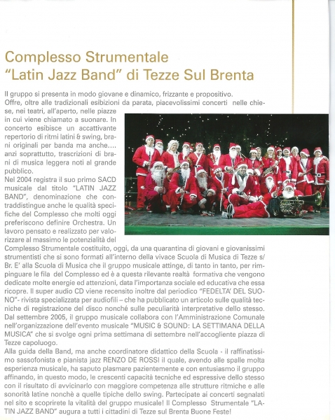 Articolo comparso su Tezze Informa del Dicembre 2007